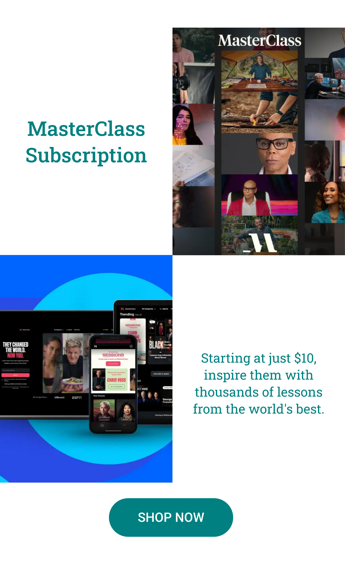 MasterClass Subscription